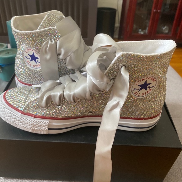 Converse All Star Chuck Taylor Glam Bling High Top - Picture 2 of 7